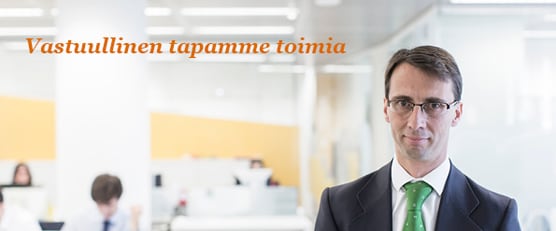 Vastuullinen tapamme toimia